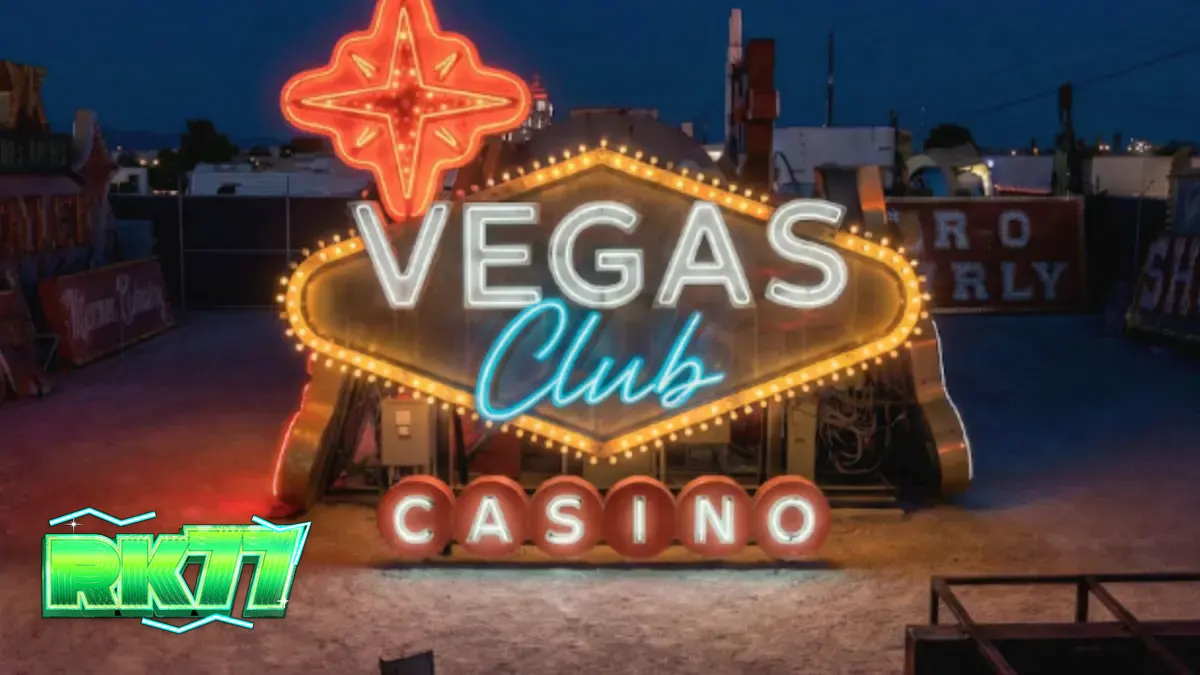 Pemandangan digital kasino daring dengan nuansa Las Vegas yang modern